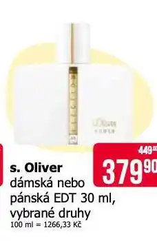 Teta S.oliver edt nabídka