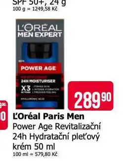 Teta Loreal paris men krém nabídka