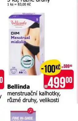 Teta Bellinda menstruační kalhotky nabídka