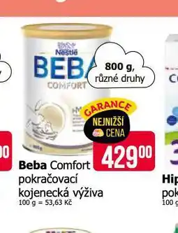 Teta Beba comfort pokračovací kojenecká výživa nabídka