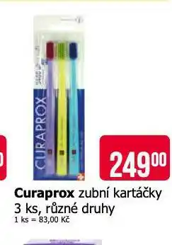 Teta Curaprox zubní kartáčky nabídka