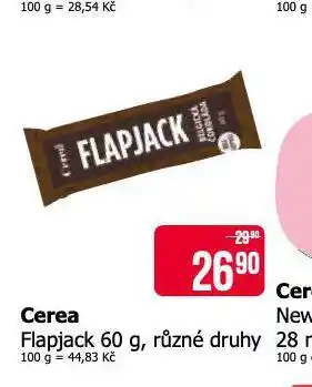 Teta Cerea flapjack nabídka