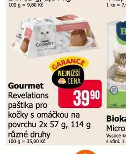 Teta Gourmet paštika pro kočky nabídka