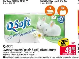 Teta Q soft toaletní papír nabídka
