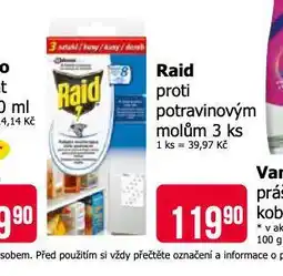 Teta Raid proti potravinovým molům nabídka