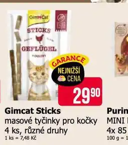 Teta Gimcat stocks masové tyčinky pro kočky nabídka