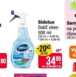 Teta Sidolux čistič oken nabídka
