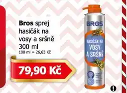 Teta Bros sprej hasičák na vosy a sršně nabídka