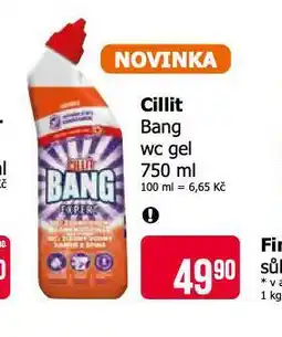 Teta Cillit bang wc gel nabídka