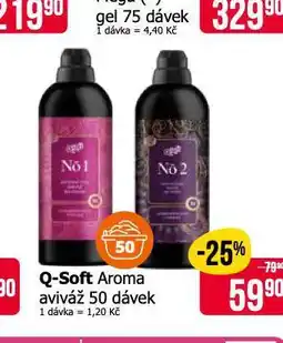 Teta Q soft aroma aviváž nabídka