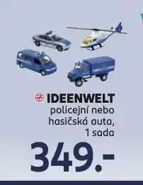 Rossmann Policejní nabo hasičské auto nabídka