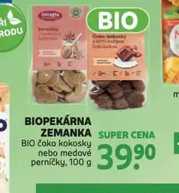 Rossmann Bio čokoládové kokosky, medové perníčky nabídka