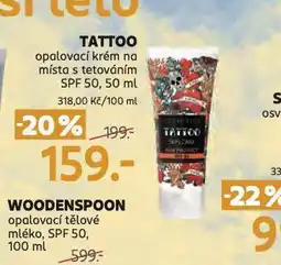 Rossmann Tattoo opalovací krém nabídka