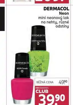 Rossmann Dermacol lak na nehty nabídka