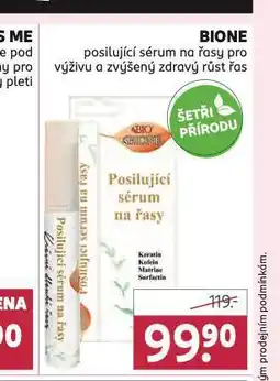 Rossmann Bione posilující sérum na řasy nabídka