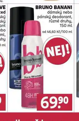 Rossmann Bruno banani deodorant nabídka