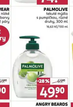 Rossmann Palmolive tekuté mýdlo nabídka
