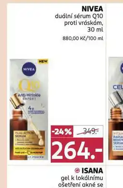 Rossmann Nivea duální sérum q10 nabídka
