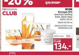 Rossmann Ryor konezym q10 krém nabídka