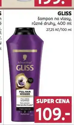 Rossmann Gliss šampon nabídka