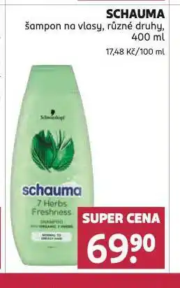 Rossmann Schauma šampon nabídka
