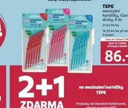Rossmann Tepe mezizubní kartáčky nabídka