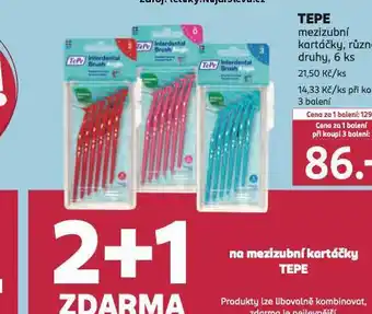 Rossmann Tepe mezizubní kartáčky nabídka