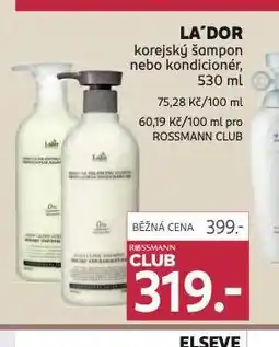 Rossmann La´dor korejský šampon nabídka