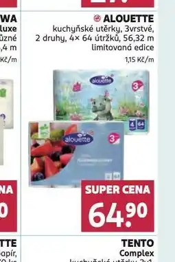 Rossmann Alouette kuchyňské utěrky nabídka