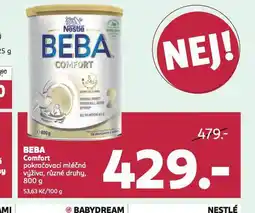 Rossmann Beba comfort pokračovací kojenecká výživa nabídka