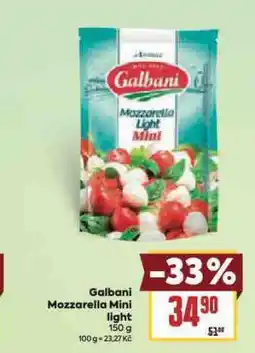 Billa Galbani mozzarella light nabídka