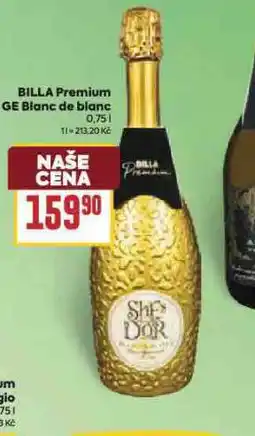 Billa Billa premium ge blanc de bianc nabídka