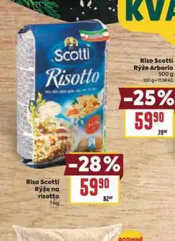 Billa Riso scotti rýže no risotto nabídka