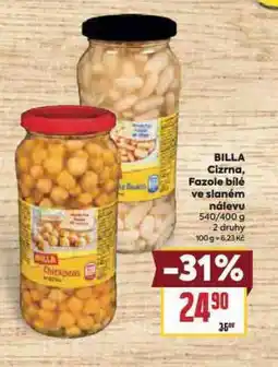 Billa Billa fazole bílé nabídka