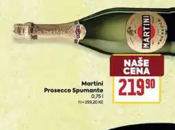 Billa Martini proseeco spumante nabídka