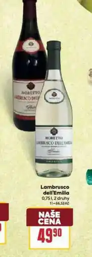 Billa Lambrusco dell´emillia nabídka