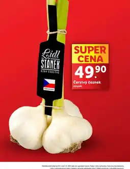Lidl Čerstvý česnek nabídka