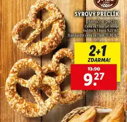 Lidl Sýrový preclík nabídka