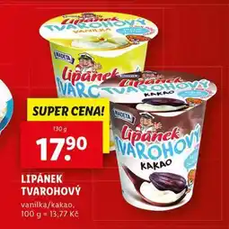 Lidl Lipánek tvarohový nabídka