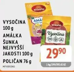 Coop hb Vysočina nabídka