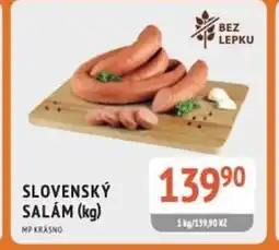 Coop hb Slovenský salám nabídka