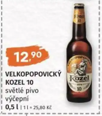 Coop hb Velkopopovický Kozel 10 nabídka