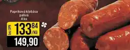 Jip Papriková klobása pálivá 4 ks nabídka