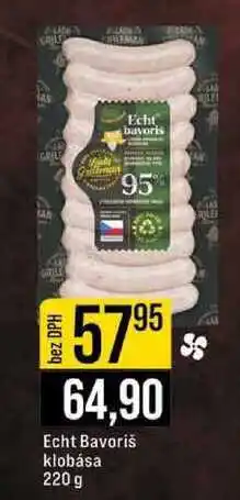 Jip Echt Bavoriš klobása 220 g nabídka