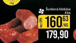 Jip Šunková klobása 4 ks nabídka
