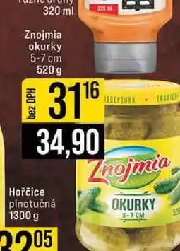 Jip Znojmia okurky 5-7 cm 520 g nabídka