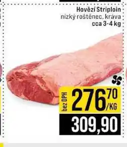 Jip Hovězí Striploin nízký roštěnec, kráva cca 3-4 kg nabídka