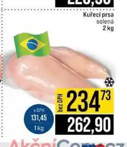 Jip Kuřecí prsa solená 2 kg nabídka
