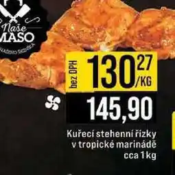 Jip Kuřecí stehenní řízky v tropické marinádě cca 1kg nabídka