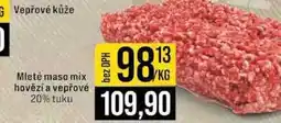 Jip Mleté maso mix hovězí a vepřové 20% tuku 1kg nabídka
